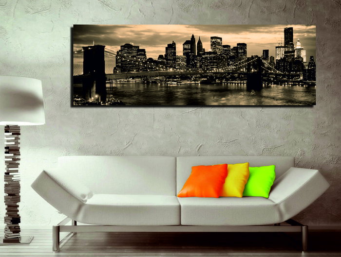 Wallity Lienzo Decorativo PC011 Multicolor 30 x 80 cm